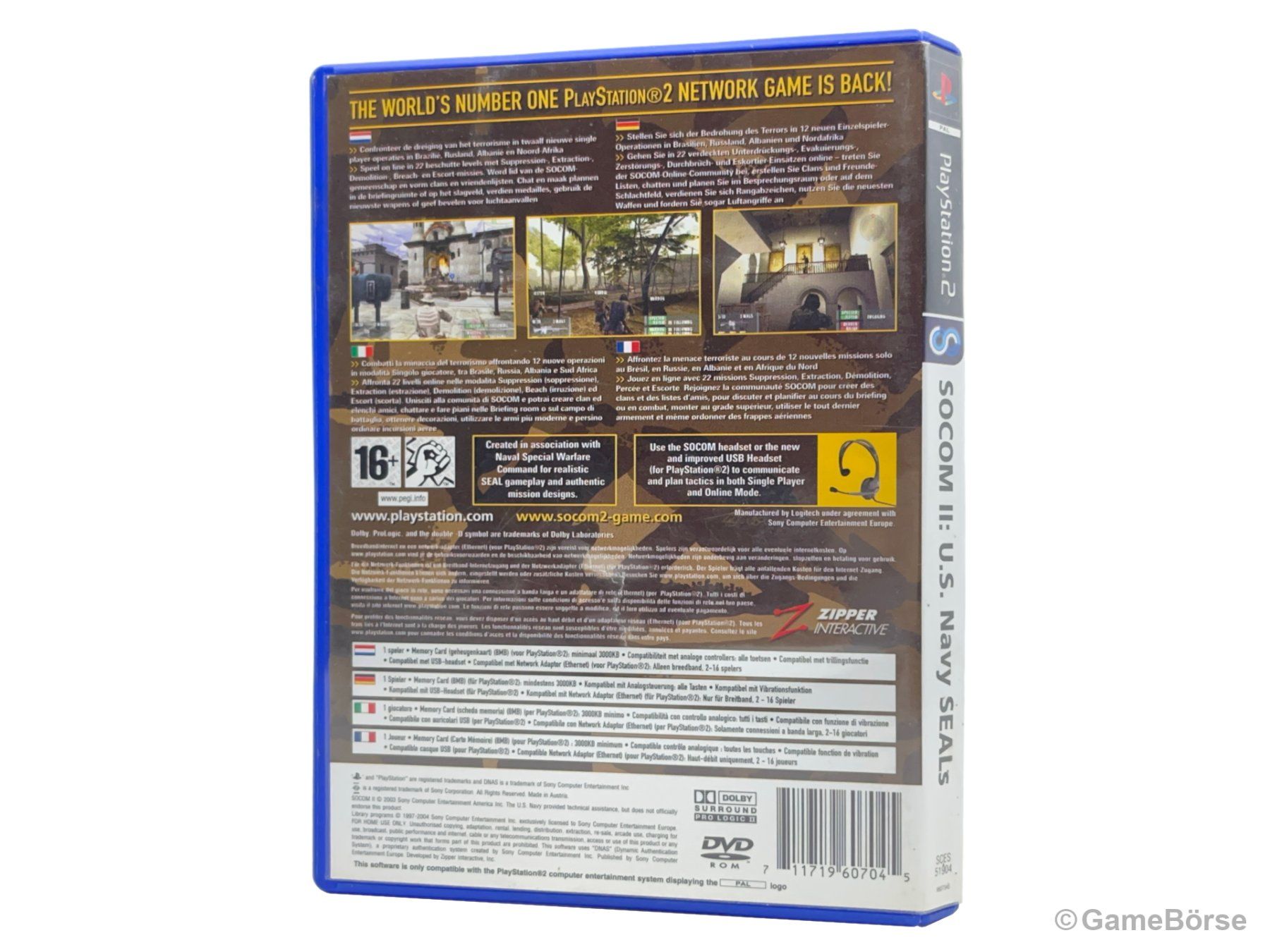 Sony Giochi: PS2 SOCOM US Navy Seals – Usato da Stettfurt venduto da GameBoerse 1
