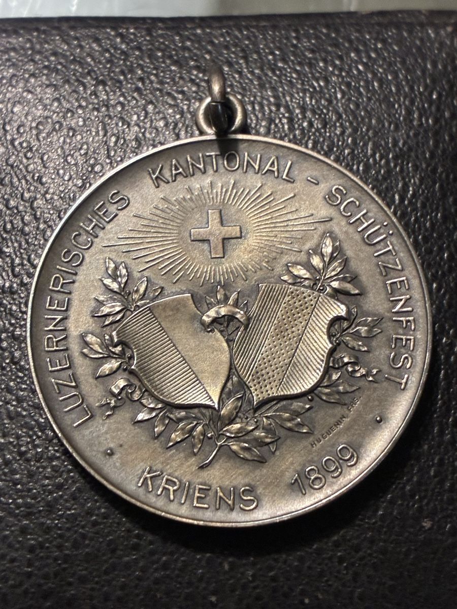 Medaglie: Schützentaler Luzern 1899 – Usato da Cham venduto da Dst82
