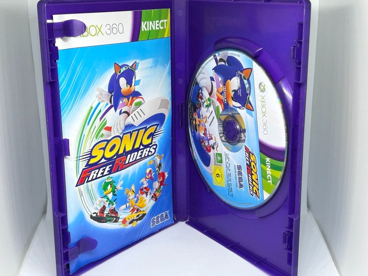 Microsoft Giochi: Sonic Free Riders per Xbox 360 – Usato da Giubiasco venduto da LorisVale 2