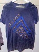 Versace T-Shirt, Grösse M, Dunkelblau, Neu