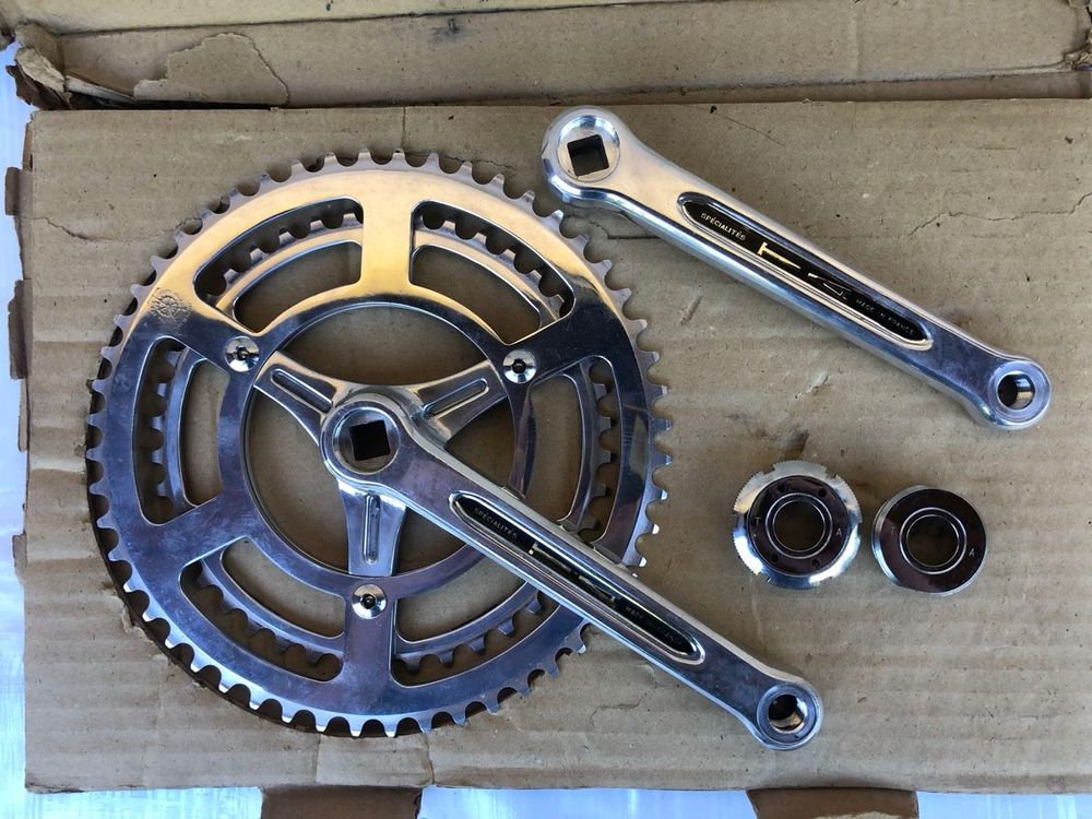 NOS/NEUF Spécialités TA PROFESSIONNAL CRANKSET 3 ARM RIGHT 170