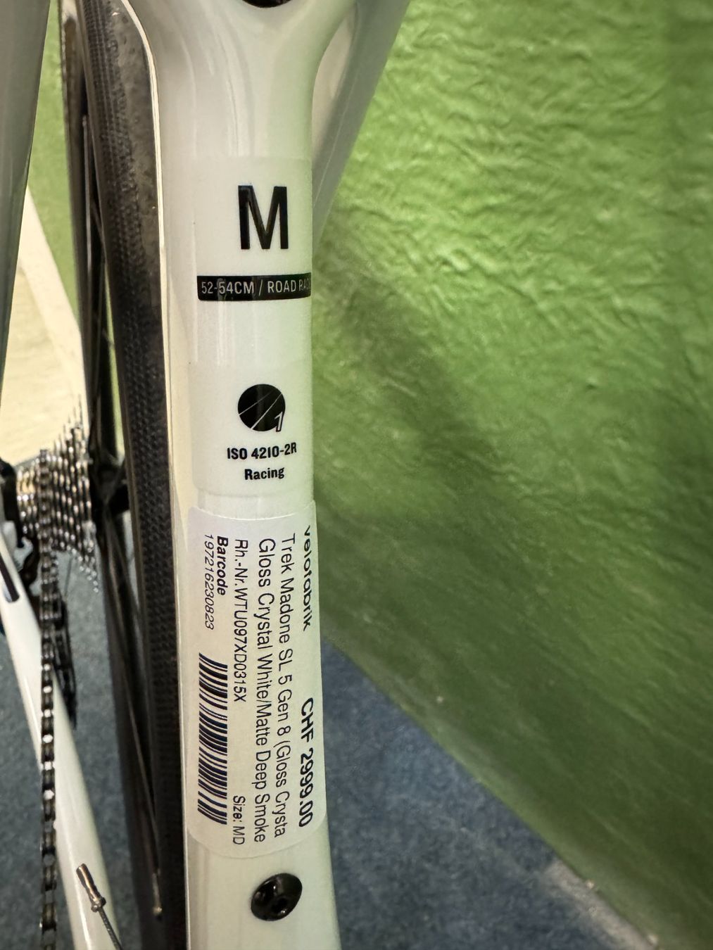 Trek Biciclette: Trek Madone SL5 Gen 8, Grösse Medium – Nuovo e nell'imballaggio originale da Zürich venduto da Velofabrik01 6