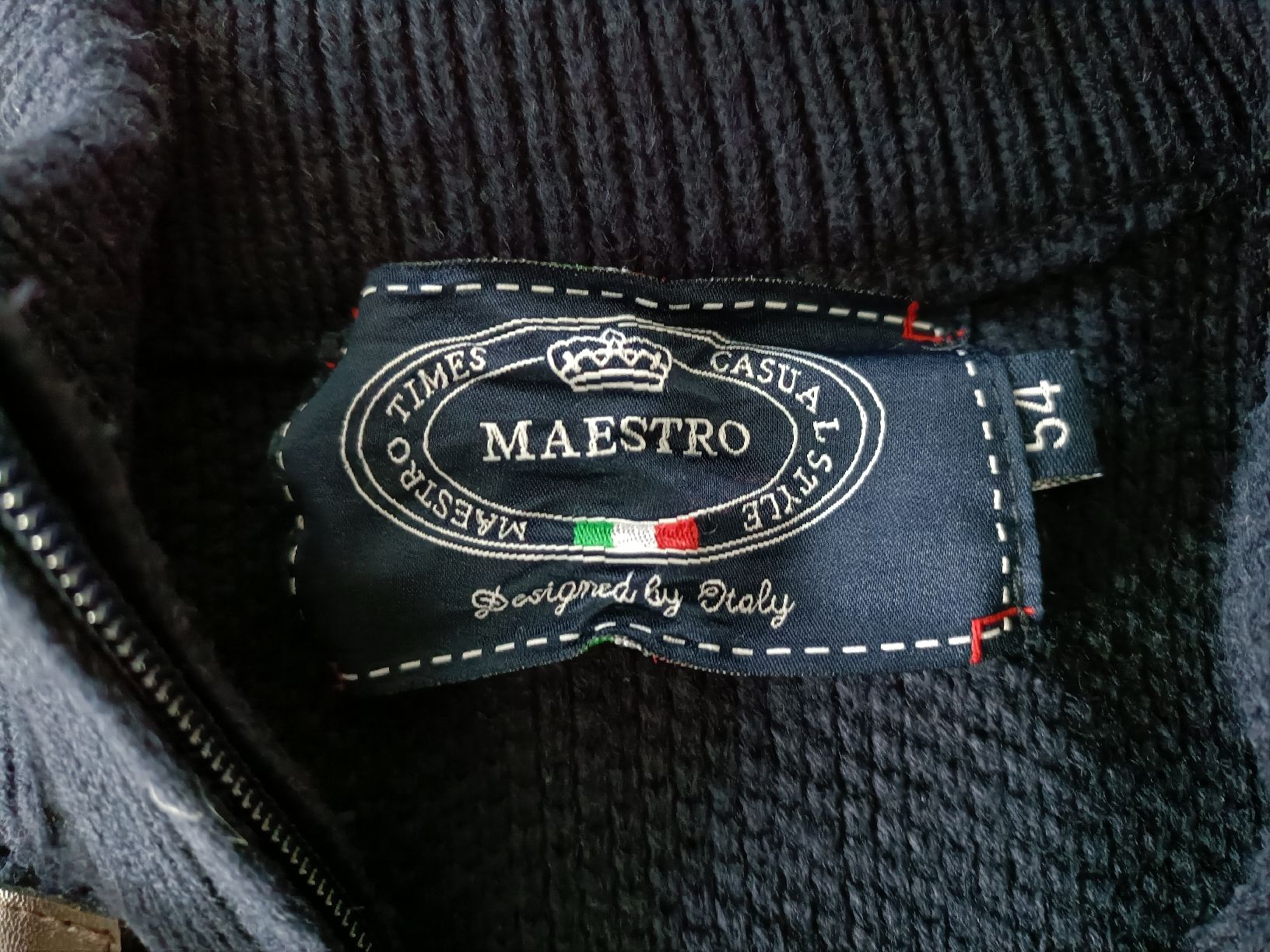 Giacche: Strickjacke von Maestro Gr. 54, dunkelblau – Usato da Buchrain venduto da Siro82 1