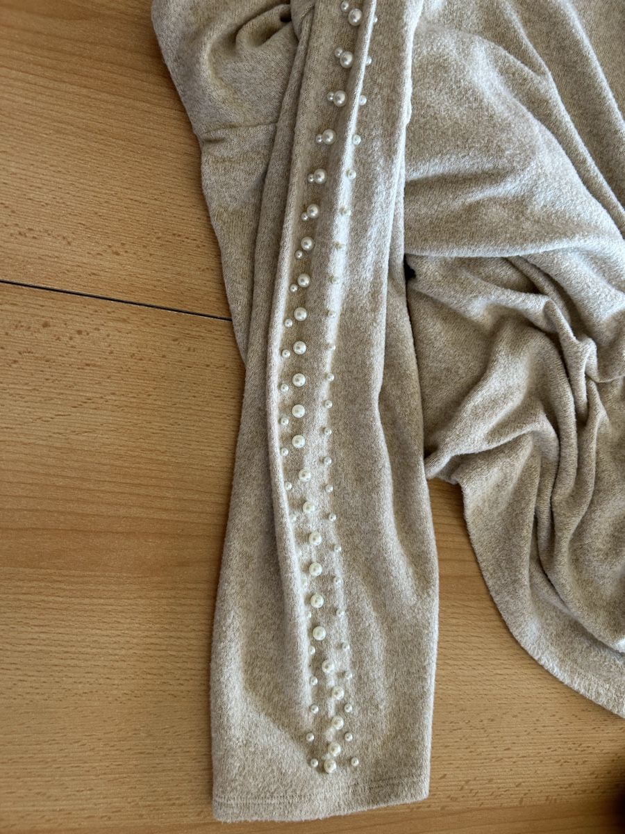 H&M Maglioni & Felpe: Pull H&M perles beige taille 4XL neuf – Nuovo (secondo la descrizione) da Vuisternens devant Romont venduto da cavalier84 2