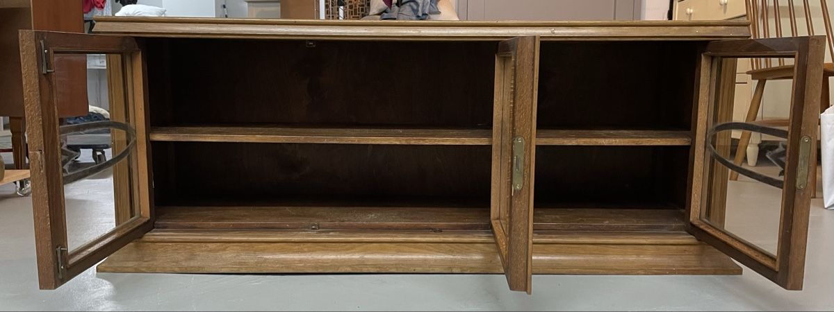 Vetrine: Glasvitrine aus Holz, Vintage – Usato da Bettlach venduto da Echo2 1