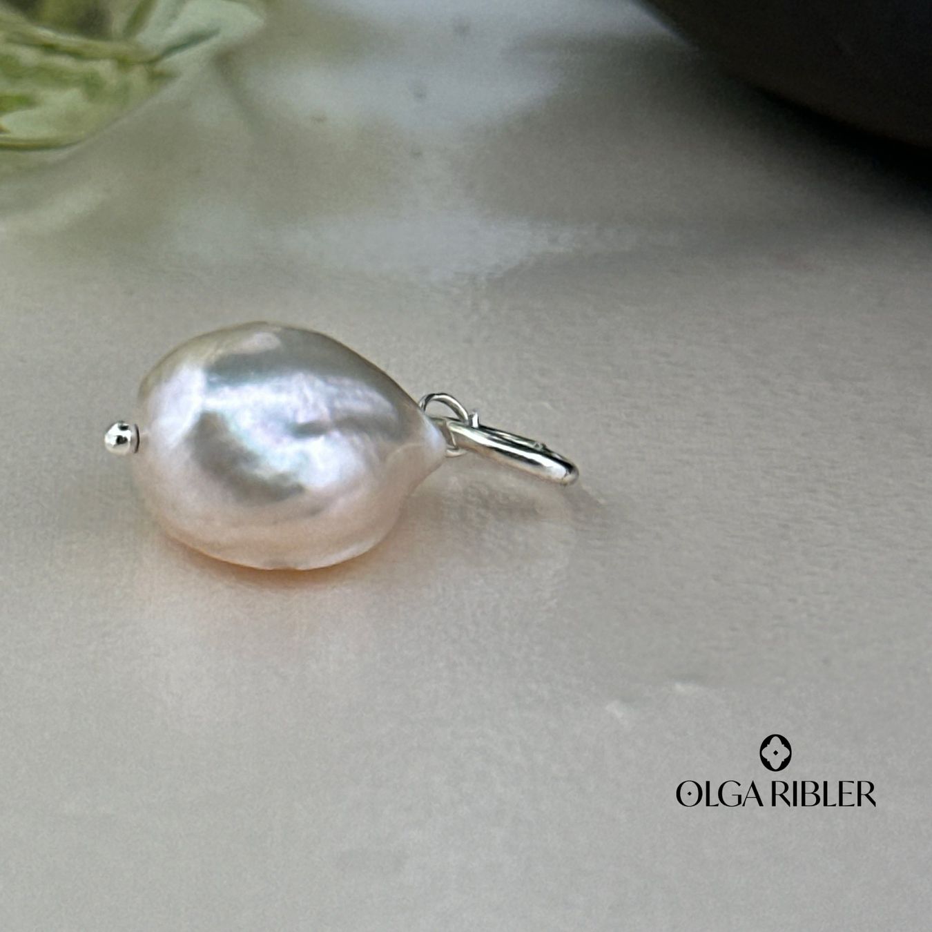 Olga Ribler Anhänger: Sterling Silber Anhänger mit Perle – Neu (gemäss Beschreibung) aus Luzern von Schmuckoutlet 6