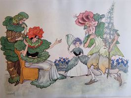 ERNST KREIDOLF GUTERHALTENER DRUCK HINTER PASSEPARTOUT