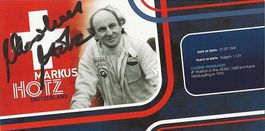 Autogrammkarte Markus Hotz 1979