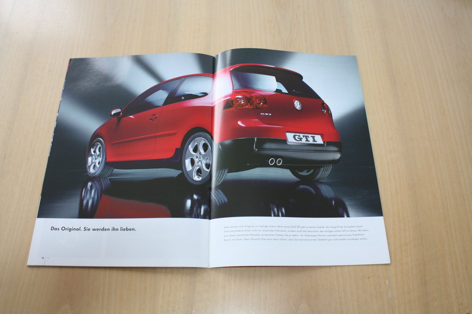 VW Documenti: Golf GTI CH-Prospekt 11/2004 – Usato da Wikon venduto da erwin400 8