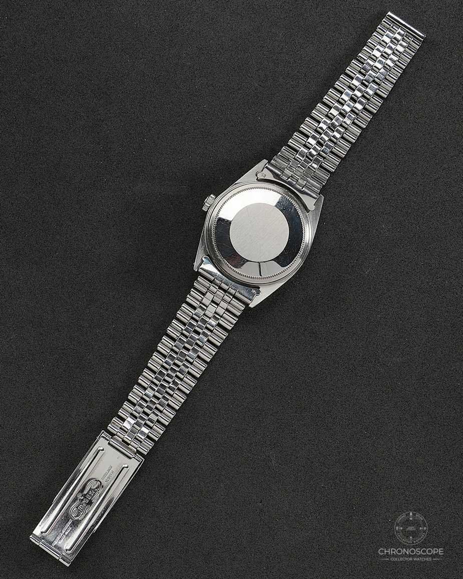 Rolex Orologi: Rolex Vintage Datejust Ref. 1601 from 1971 with blue pie-pan – Usato da Luzern venduto da ChronoScope6004 4