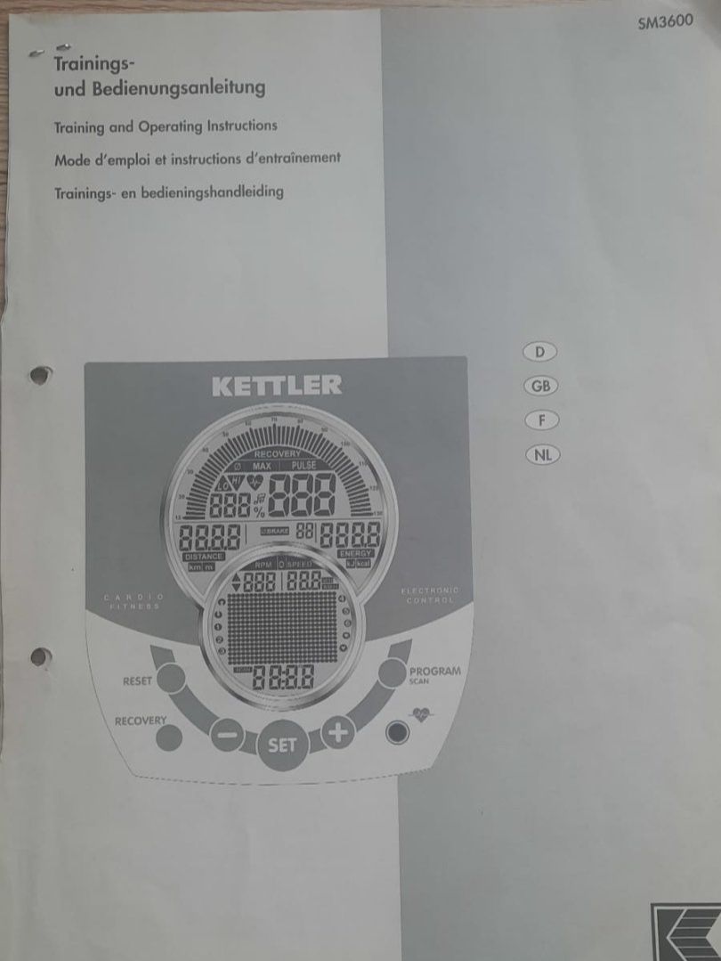 Kettler Hometrainer: Kettler Crosstrainer – Gebraucht aus Bronschhofen von son_j5dk 3