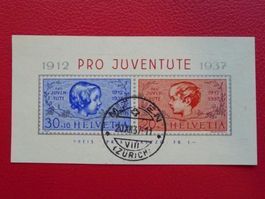 1937, J83+J84 von MEILEN (ZH) Ausgabetrag ! Kat: 120.-+