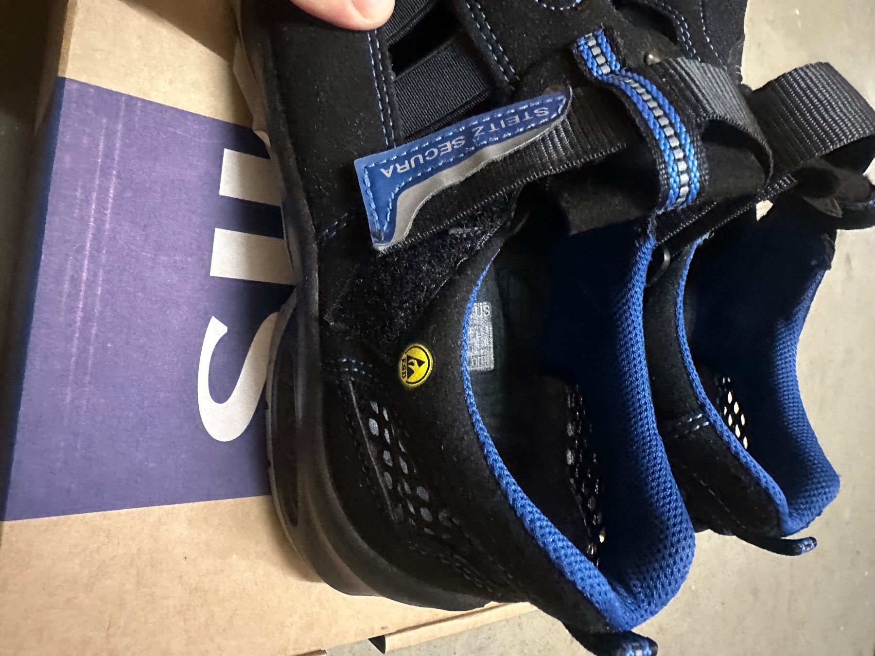 Scarpe da uomo: Sicherheitsschuhe S1 – Usato da Kaiseraugst venduto da walexx 1