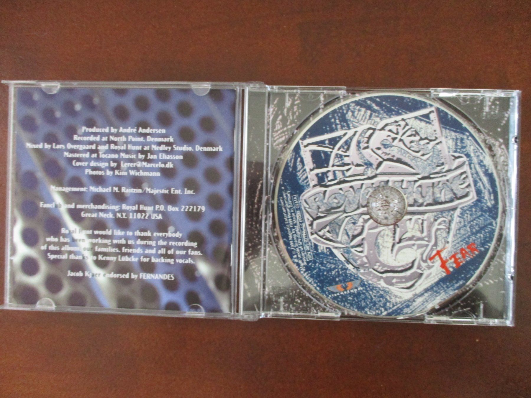 CD: Royal Hunt – Fear – Usato da Liestal venduto da Disc-Point 1
