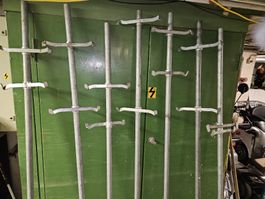 Signaltafelhalter voll verzinkt komplett, 7 Stueck