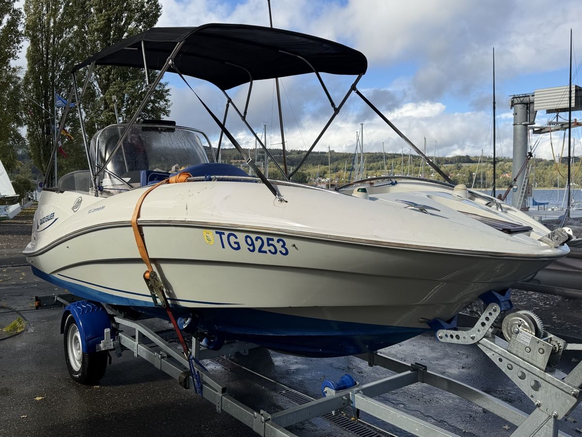 Quicksilver Bateaux: Quicksilver 505 Commander mit Trailer – D'occasion à Oberneunforn par Yannick_123 3