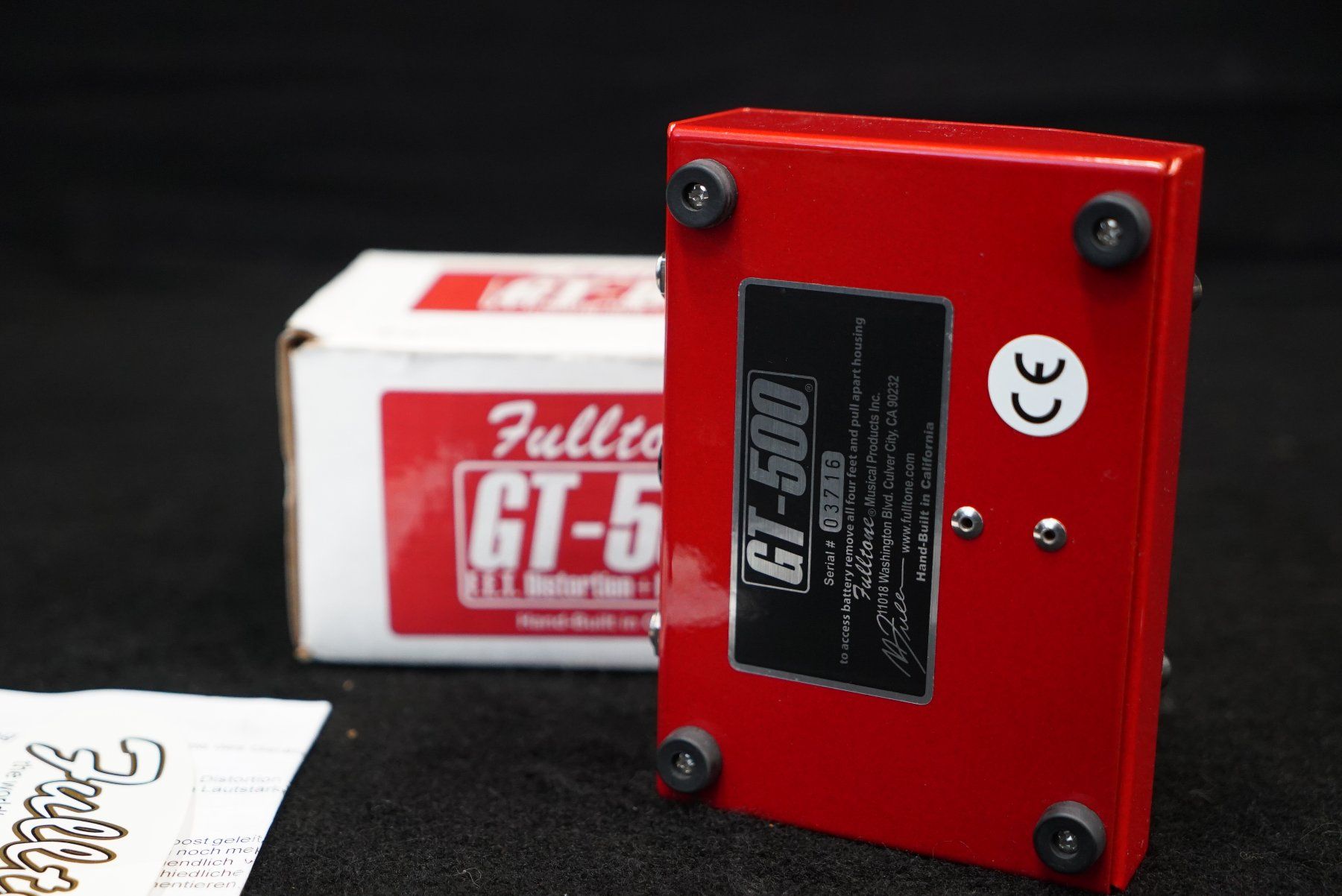 Strumenti musicali: Fulltone GT 500 Booster/Overdrive – Usato da Ortschwaben venduto da Musictrade 6