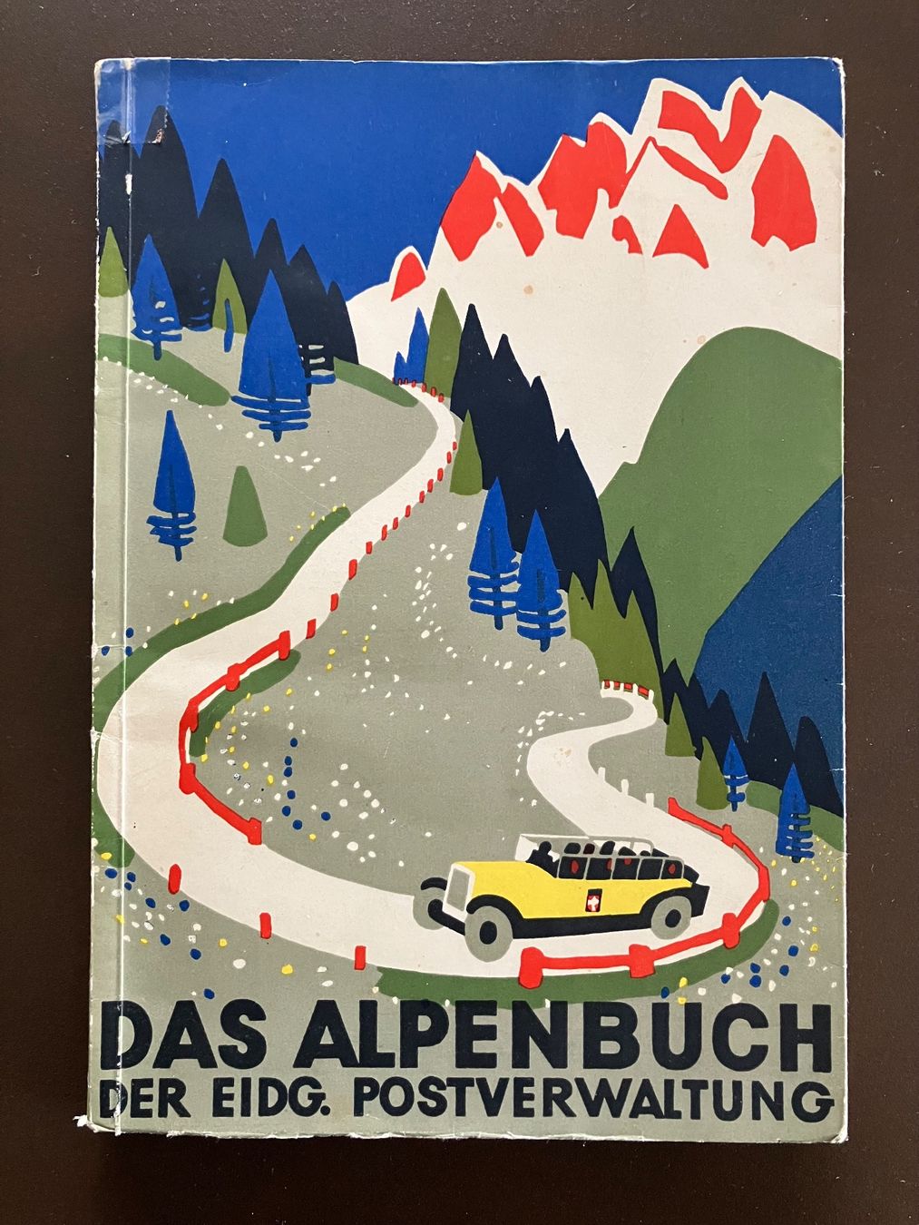 Libri: Das Alpenbuch 2. Ausgabe - Postauto – Usato da Menziken venduto da timbuktu1001