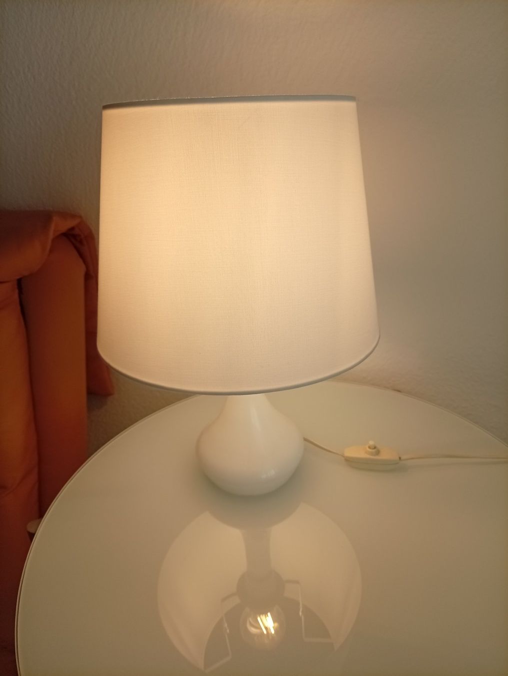 Lampade: Schöne Vintage Lampe Opalglas 50er, Schirm neu oder original – Usato da Luzern venduto da Seri4 5