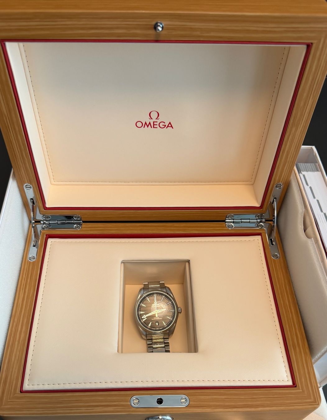 Omega Orologi: Omega Seamaster 38mm, Fullset top Zustand – Usato da Sigriswil venduto da owlman 1