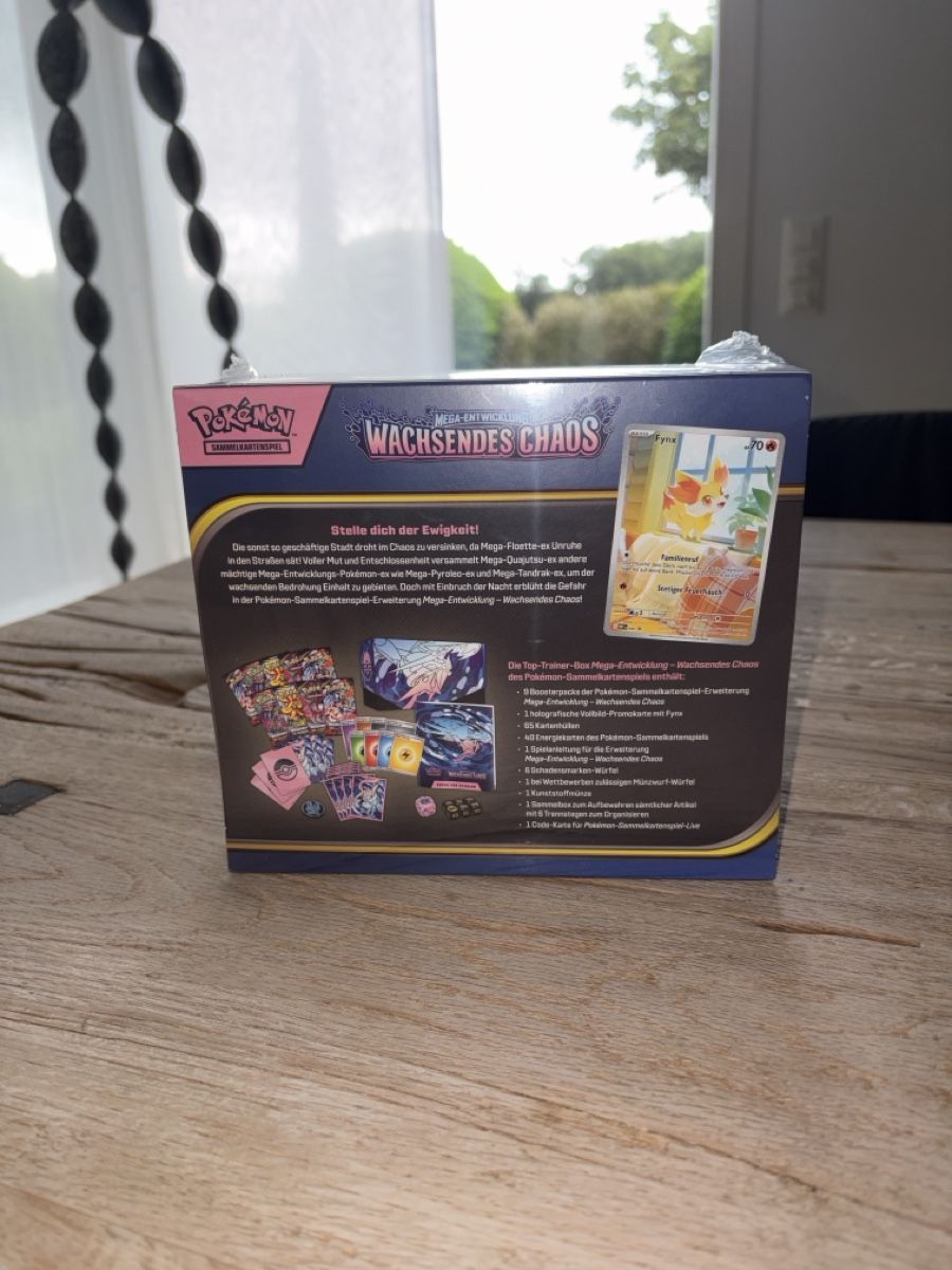 Pokémon Carte collezionabili: Wachsendes Chaos ETB – Nuovo e nell'imballaggio originale da Hettlingen venduto da SanCor7206 2