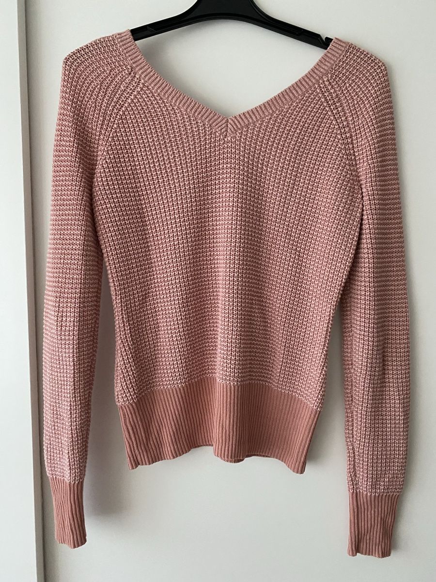 Calvin Klein Maglioni & Felpe: Calvin Klein Pullover gestrickt, lachsrosa, Grösse 34 – Usato da Winterthur venduto da marisole4 4