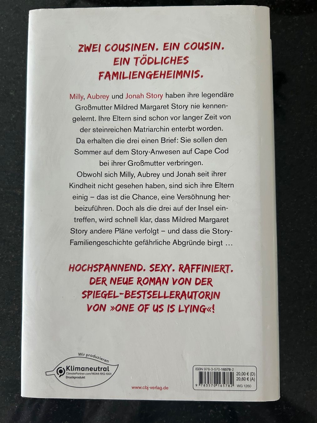 Libri: Karen M. McManus: The Cousins – Usato da Liestal venduto da Blueberrymuffin._ 1