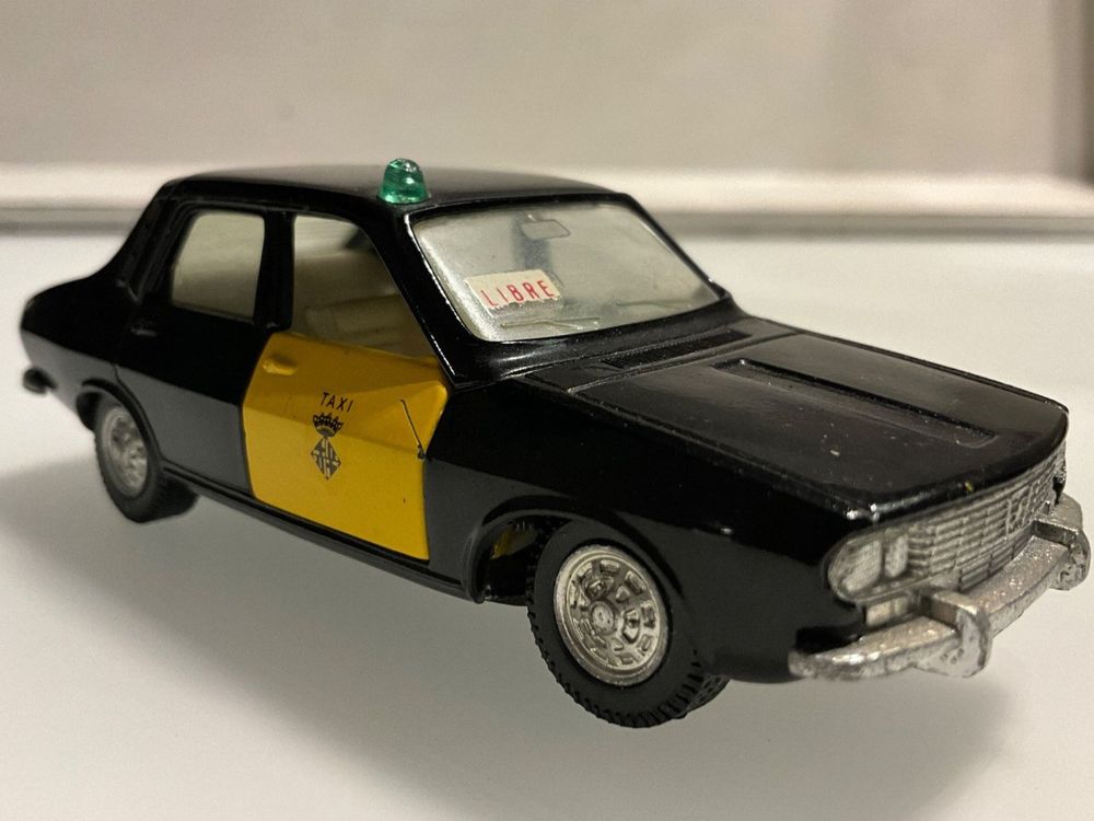 AUTO PILEN RENAULT 12 S TAXI 1969 REF 503 MADE IN SPAIN 1972 1/43 NO BOX