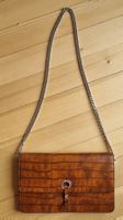 ZARA Kunstlederhandtasche braun