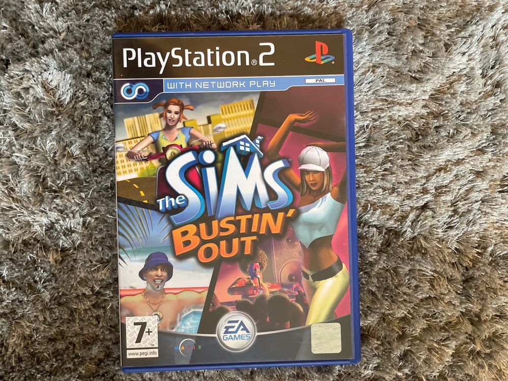 Les Sims : Bustin’ Out (Platine) Sur Sony PlayStation 2 – Jeu Complet, Très Bon état