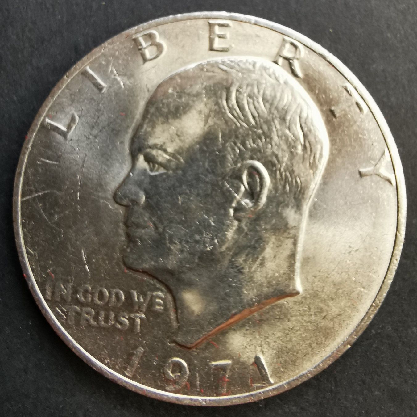 Tutti le monete: P7 - USA 1 Dollar 1971 Eisenhower Silver – Usato da Cousset venduto da Patricio77