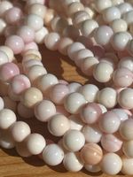 Strang pink shell Kugeln / beads 4.7 - 4.9 mm