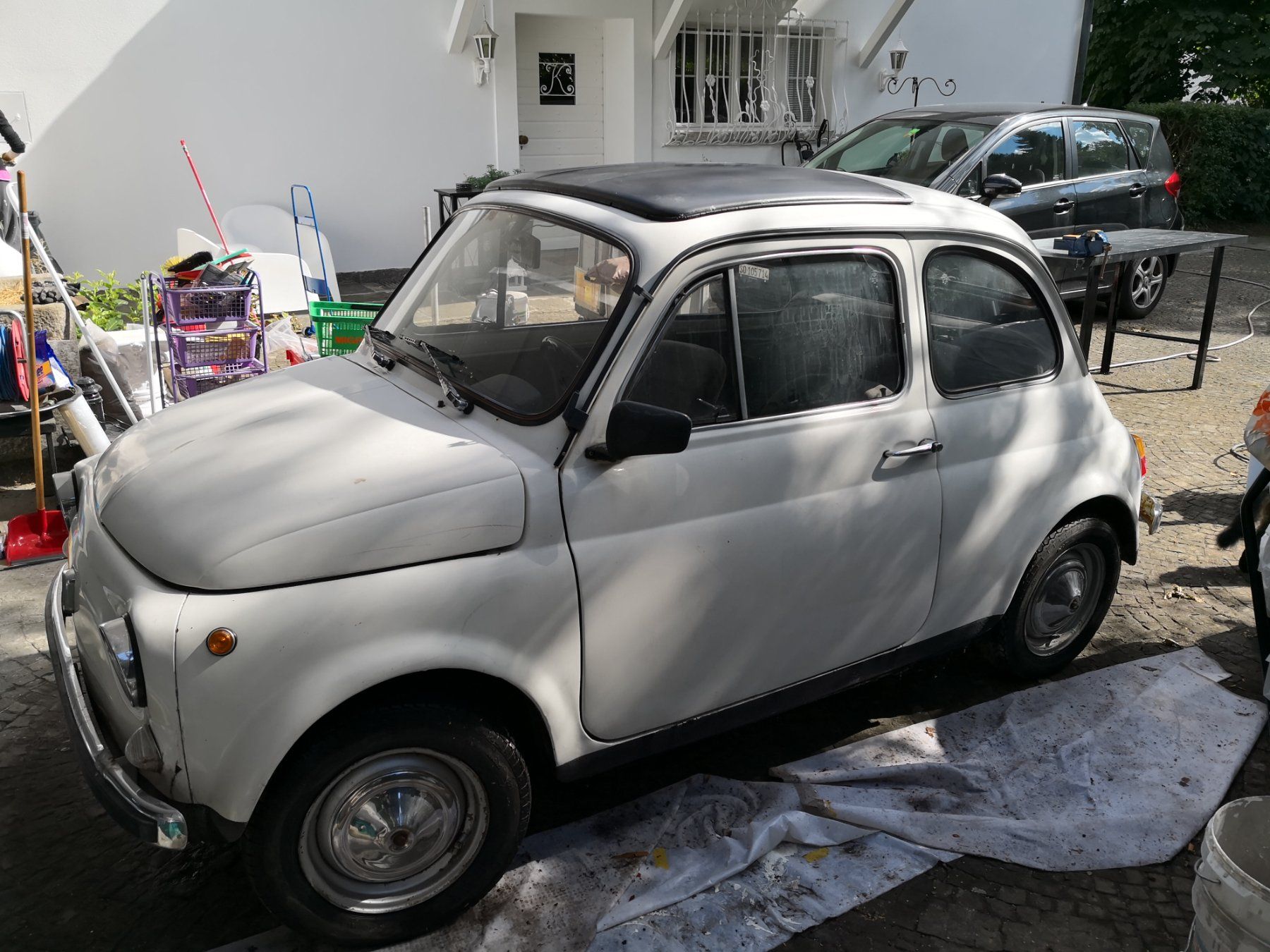 Fiat Automobili: 🤩FIAT 500 LIMOUSINE OLDTIMER WEISS – Usato da Olten venduto da Naja-Twins-Twins 4