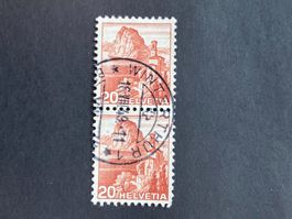 Schweiz 1949 Paar San Salvatore 20 WINTERTHUR 1 18.VIII.49