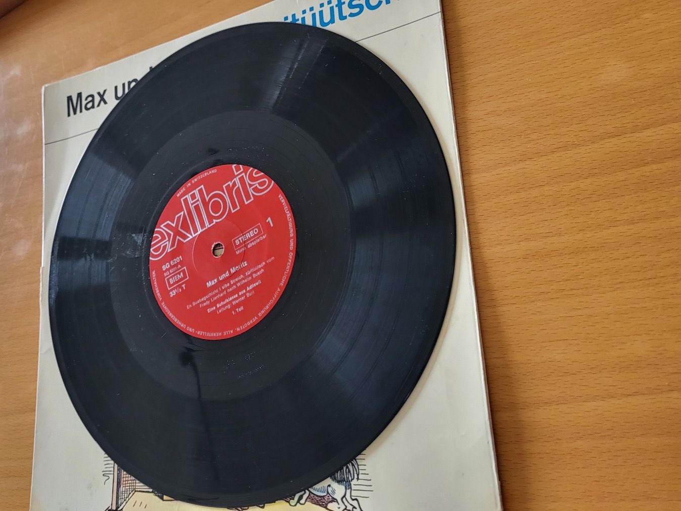 Dischi in vinile: Max und Moritz züritüütsch – Usato da Berikon venduto da Zimmerlinde5 2