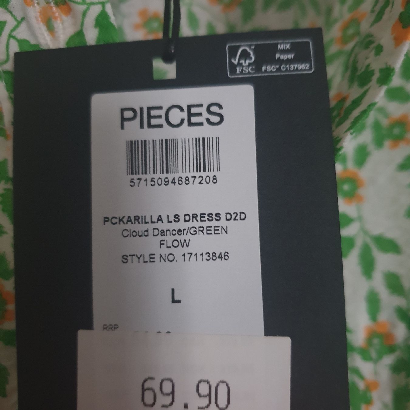 Pieces Vestiti: Pieces neues Kleid Gr. L – Nuovo (secondo la descrizione) da Frenkendorf venduto da Moon111 3