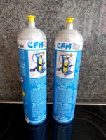 2x CFH SF 504 Sauerstoff Flaschen, neu