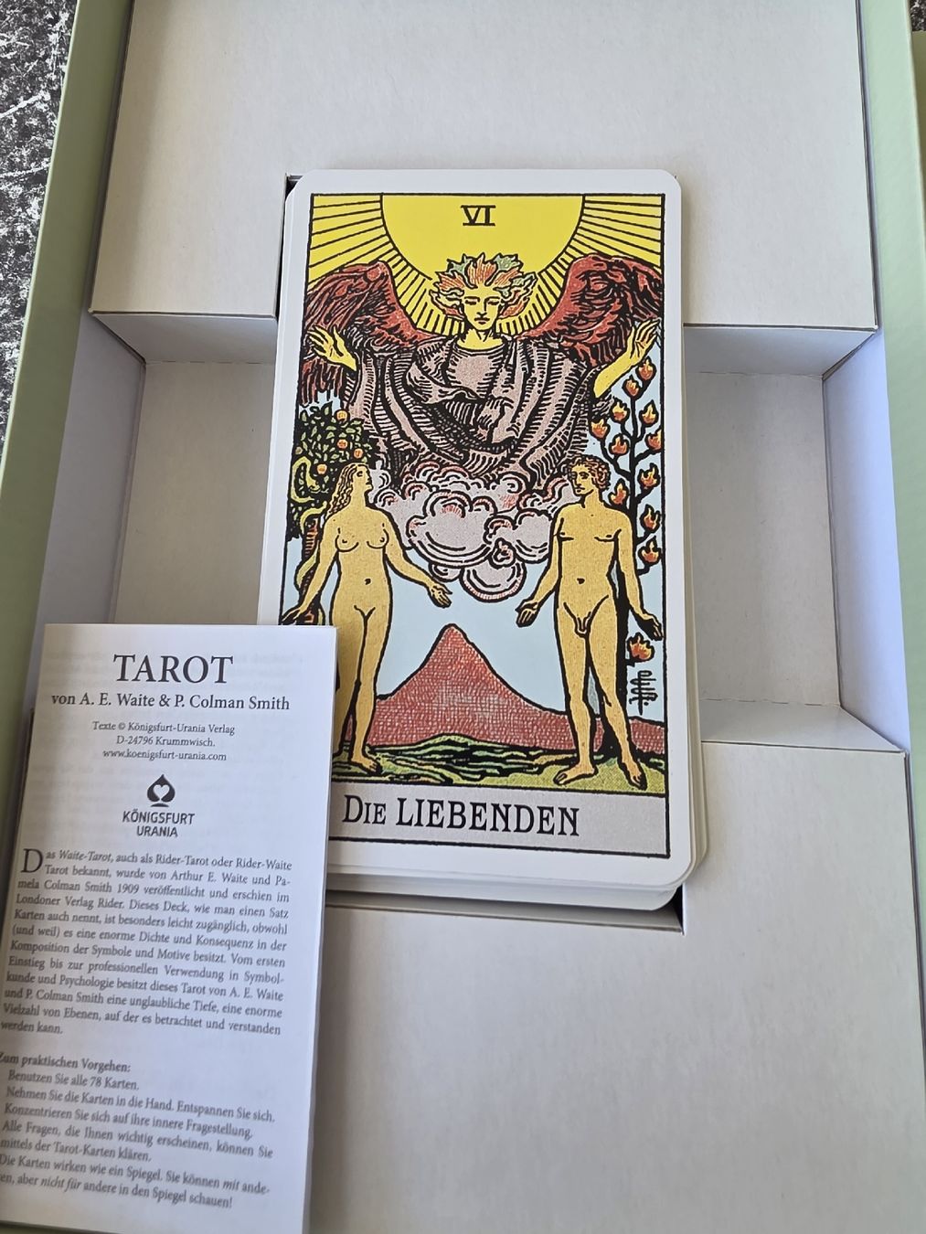 Cartoline: Tarot Basics Buch mit Karten neuwertig – Usato da Madiswil venduto da Sandraho 1