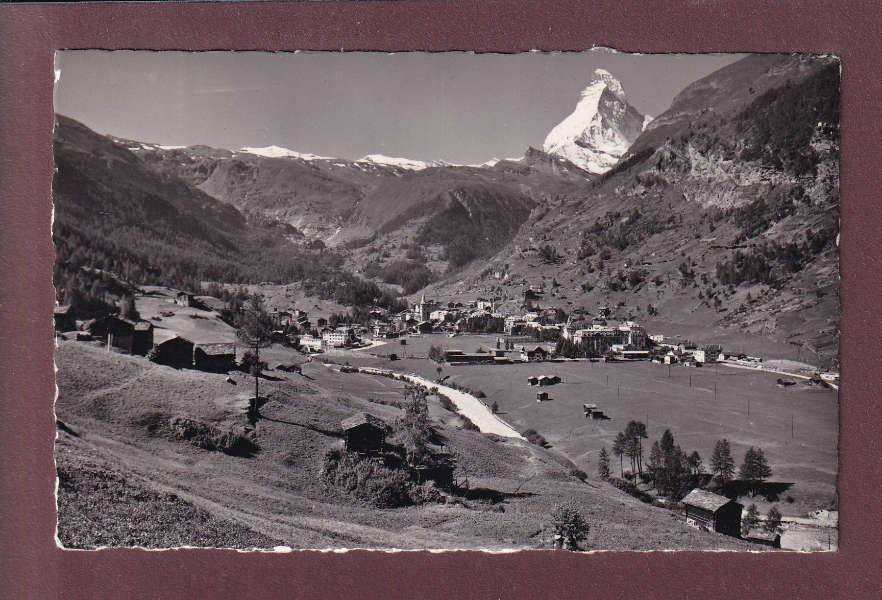 Cartes postales: ZERMATT - Cervin - 1951 – D'occasion à Pully par nicecards