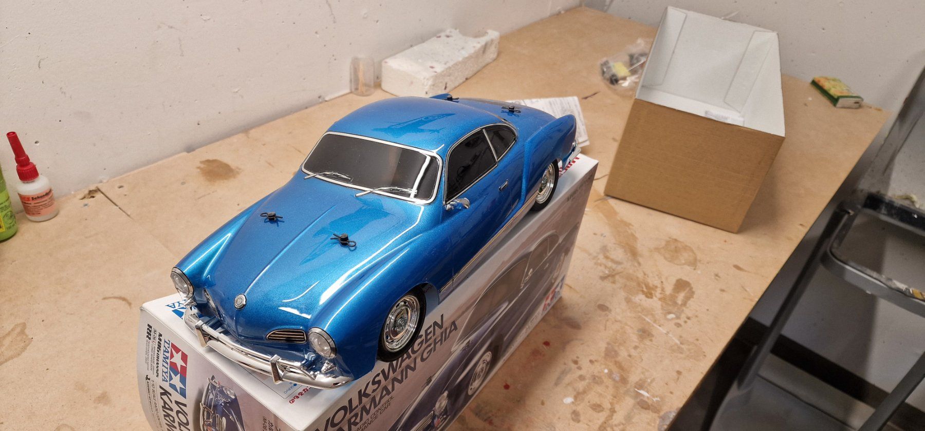 Tamiya RC Modellbau: VW Karmann Tamiya 1:10 M-06 Chassis – Neu (gemäss Beschreibung) aus Schlatt ZH von Marci0 3