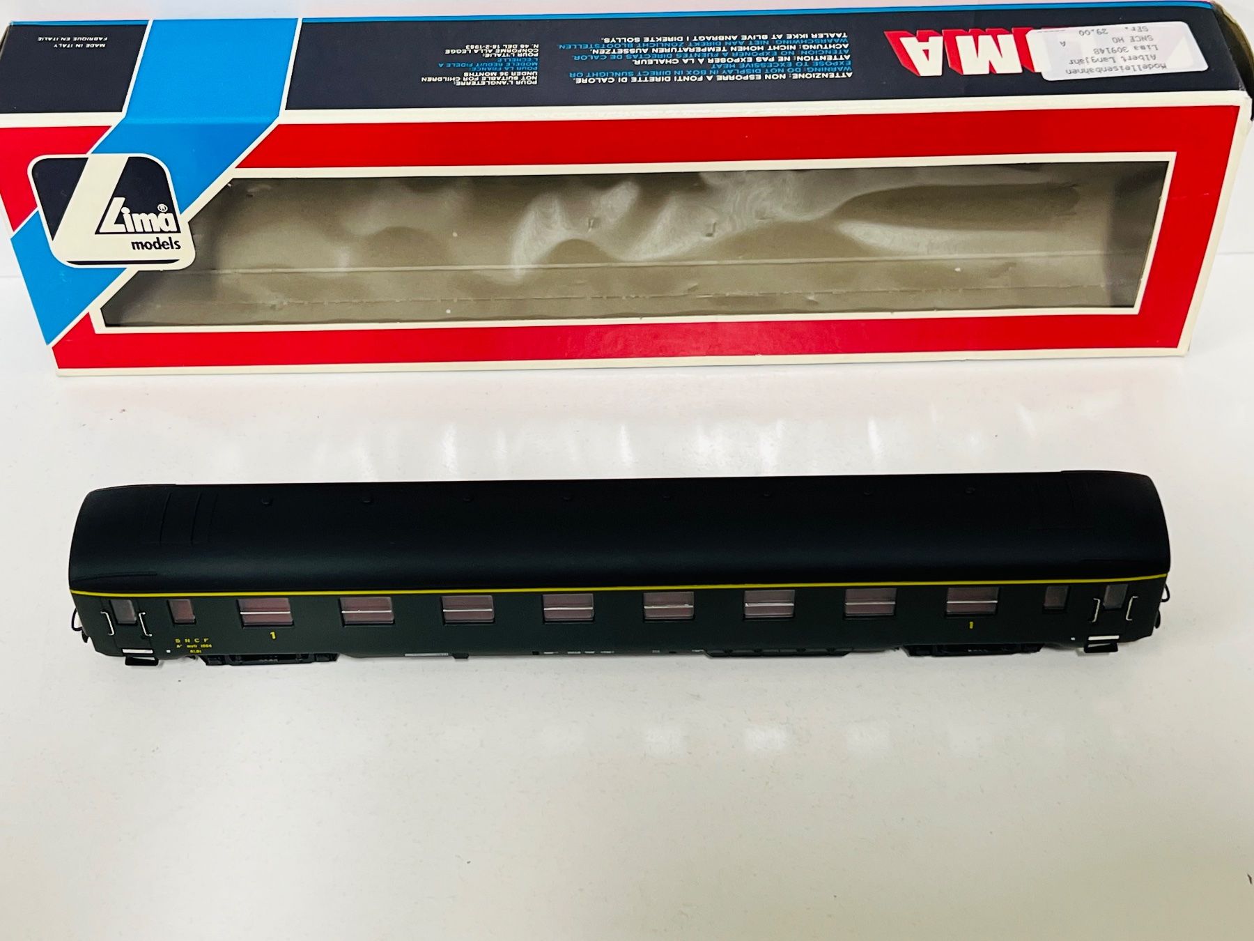 Lima Modellini di ferrovie: Lima  30 9148 SNCF 1.Kl. H0 DC – Usato da Geroldswil venduto da TopTrain54 4