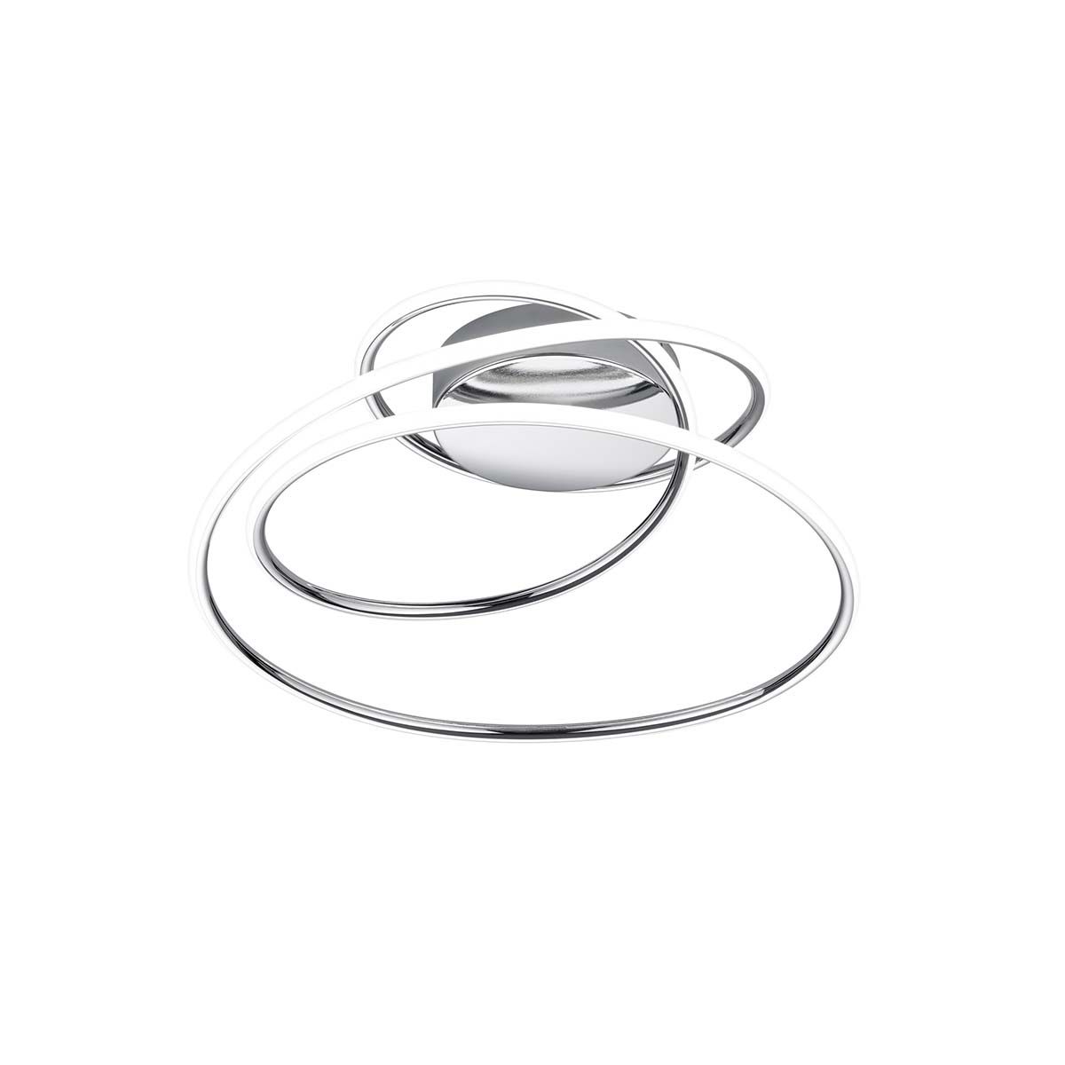 Lampadari & plafoniere: LED Deckenleuchte, 50 cm x 48 cm, Chrom  – Nuovo (secondo la descrizione) da Kreuzlingen venduto da Smart-Light 1