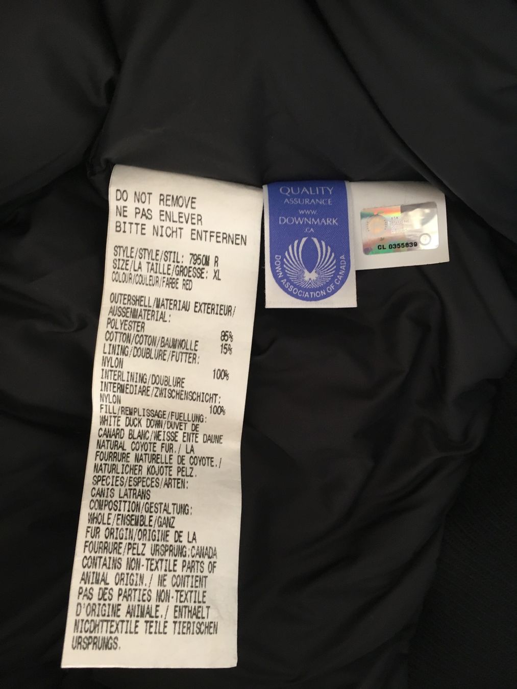 Canada Goose Jacken: Canada Goose Winterjacke (7950M) – Neu (gemäss Beschreibung) aus Zürich von Burnski 2