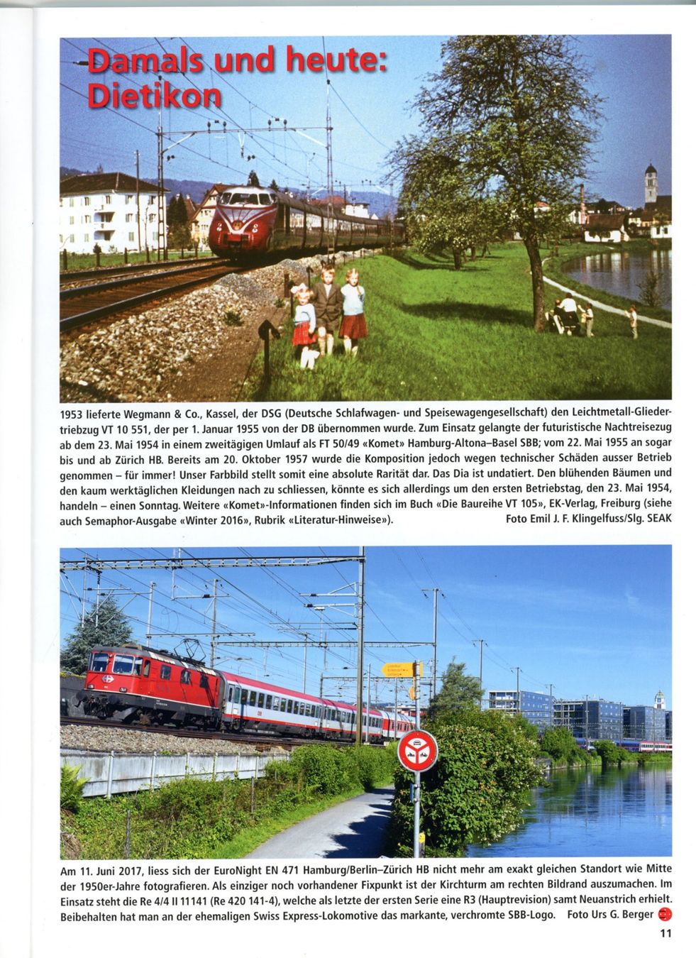 Riviste & Magazine: Semaphor Klassiker der Eisenbahn Nr.55 Herbst2017 – Usato da Köniz venduto da vasco013 5