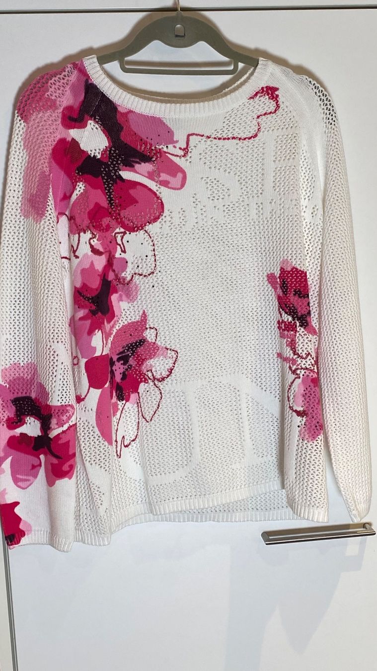 Rabe Pulls & Sweat-shirts: Weisser RABE  Pullover mit Blumenmuster, Grösse 44 neu! – Neuf (Voir description) à Illnau par Sniwi67 4