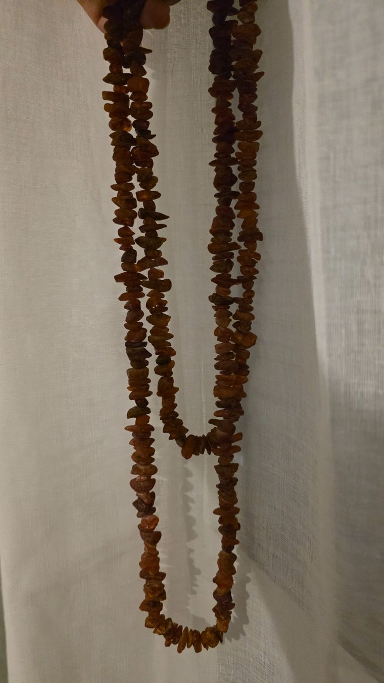 Catenine: Bernstein Kette lang – Usato da Wittenbach venduto da rose_rosi 1