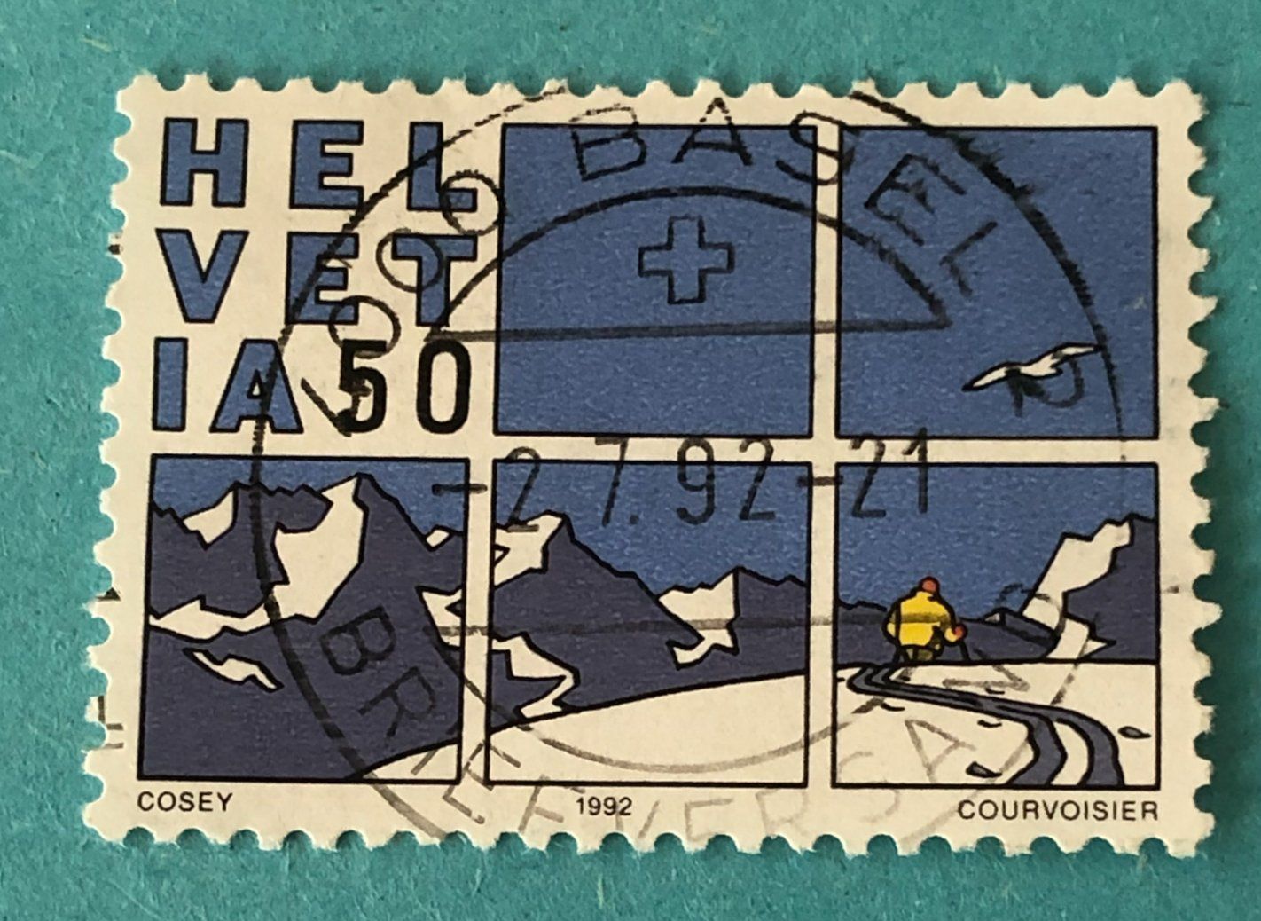 Tutti i francobolli: Nr.828 mit VollStempel Basel – Usato da Aarau venduto da Billa007