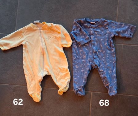 Baby-Schlafanzug-Set, Gr. 62/68