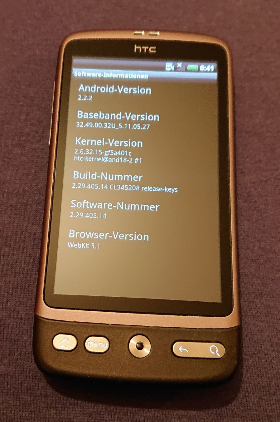 HTC Portables: HTC Desire mit Original-Ladegerät – D'occasion à Basel par sakartvelo 4