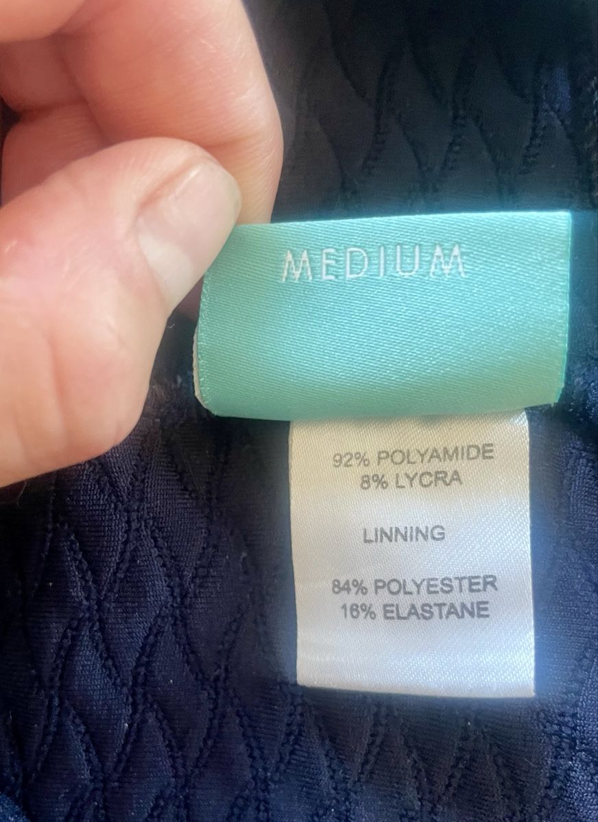 Costumi da bagno & Bikini: Paula Beachwear Badeanzug Navi  – Usato da Zug venduto da rubiah 3